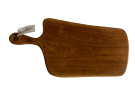 Teak serveerplank ca. 16x36cm