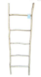 Ladder koffiehout ca. 170cm