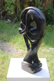 LADY THINKER zwart 61cm