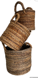 Set van 3 naturel manden!