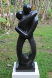 ABSTRACT FOREPLAY zwart 60cm