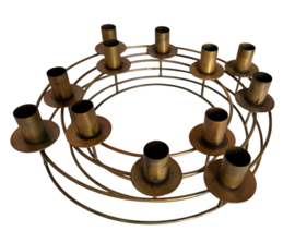 Kandelaren set 3 stuks! blue gold 35x10cm
