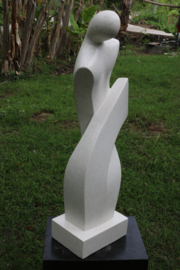 ABSTRAK TERRAZZO wit 100cm