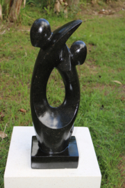 CROSSING STATUE zwart 61cm