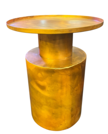 Bijzet tafel blue gold 35x45cm