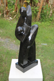 NEW DANCER STATUE zwart 100cm