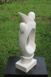 CROSSING STATUE wit 100cm