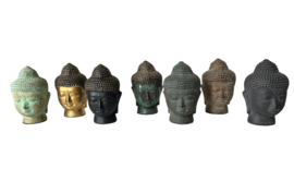 Buddha grijs 12cm