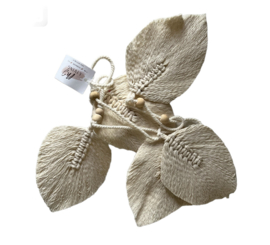 Hanger veer-wit naturel ca. 120cm