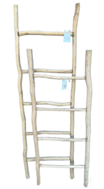Ladder koffiehout ca. 170cm
