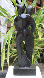LOVELY COUPLE  zwart 100cm