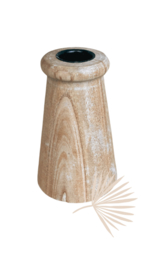 Kandelaar Linna naturel ca. 10cm UITVERKOCHT
