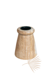 Kandelaar Linna naturel ca. 7cm UITVERKOCHT