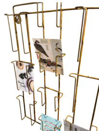 Memorie houder blue gold 34x48cm VE4