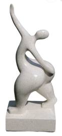 SILHOUTE 2 wit 62cm