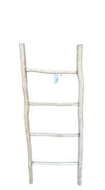 Ladder koffiehout ca. 120cm