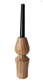 Kandelaar Jari naturel ca. 20cm