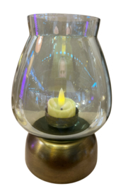 T-licht houder 10x18cm