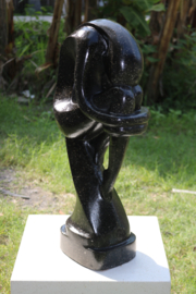 LADY THINKER zwart 61cm