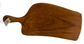 Teak serveerplank ca. 18x43cm