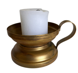 Kandelaar blue gold 15x8cm VE4