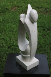 CROSSING STATUE wit 100cm