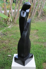 ABSTRAK TERRAZZO zwart 100cm