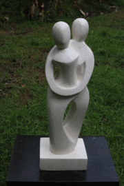 LOVELY COUPLE  wit 100cm