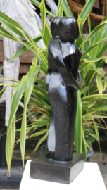 LOVELY COUPLE  zwart 100cm