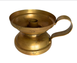 Kandelaar blue gold 12x8cm VE4