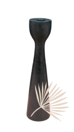 Kandelaar Viggo zwart ca. 35cm