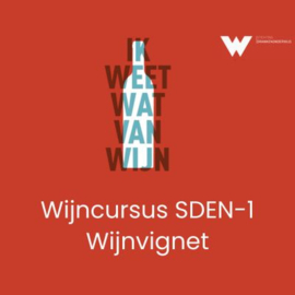 Wijncursus voor beginners SDEN 1 - Wijnvignet,  September 2025