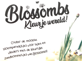 Geschenkdoos Blossombs (met 9 zaadbommetjes & biologisch katoenen zakje)