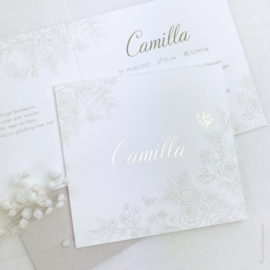 Geboortekaartje Camilla