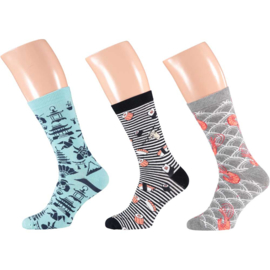 Fun socks 3-pak