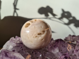 Pink amethyst sphere 