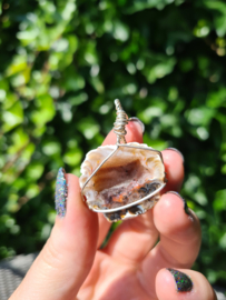 Geode pendant