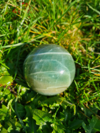 Green moonstone sphere