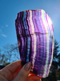 Regenboog fluoriet plak 2