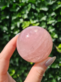 Rose quartz sphere 2