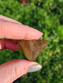 Rutile in smokey quartz freeform 2