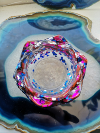 Bowl (purple/blue/silver)