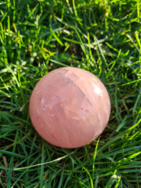 Rose quartz sphere 4