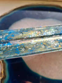 Incense holder (gold/blue)