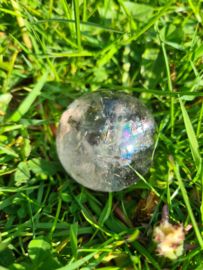 Garden quartz sphere 4