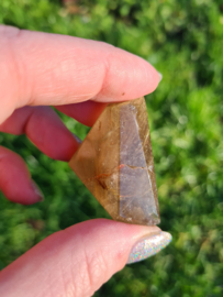 Rutile in smokey quartz freeform 2