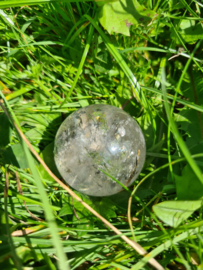 Garden quartz sphere 13