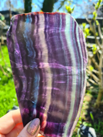 Regenboog fluoriet plak 2