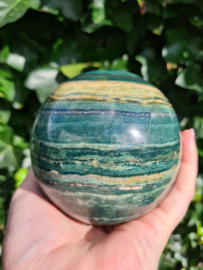 Big sea jasper sphere