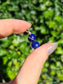 Lapis lazuli pendant (silver)